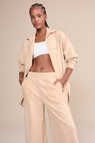 Breezy Plush Suede Pants