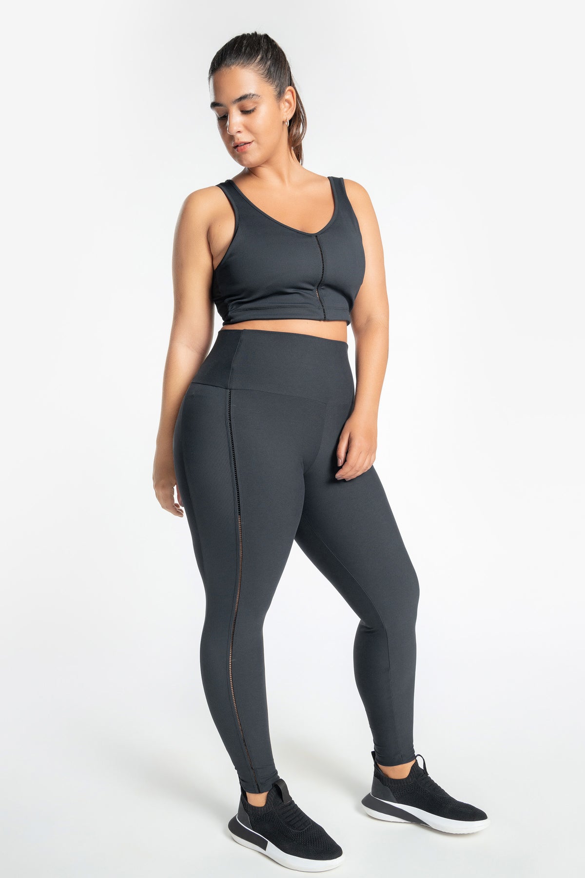 LIVE!+ Rib Block Legging