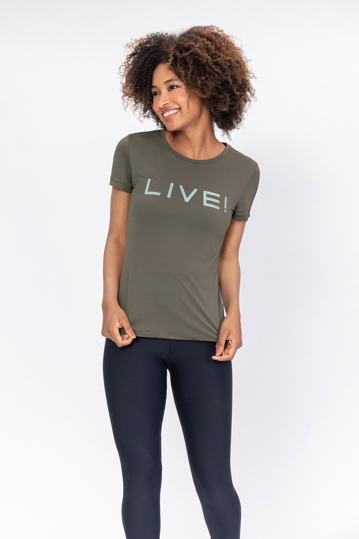 LIVE! Holographic Basic T-Shirt