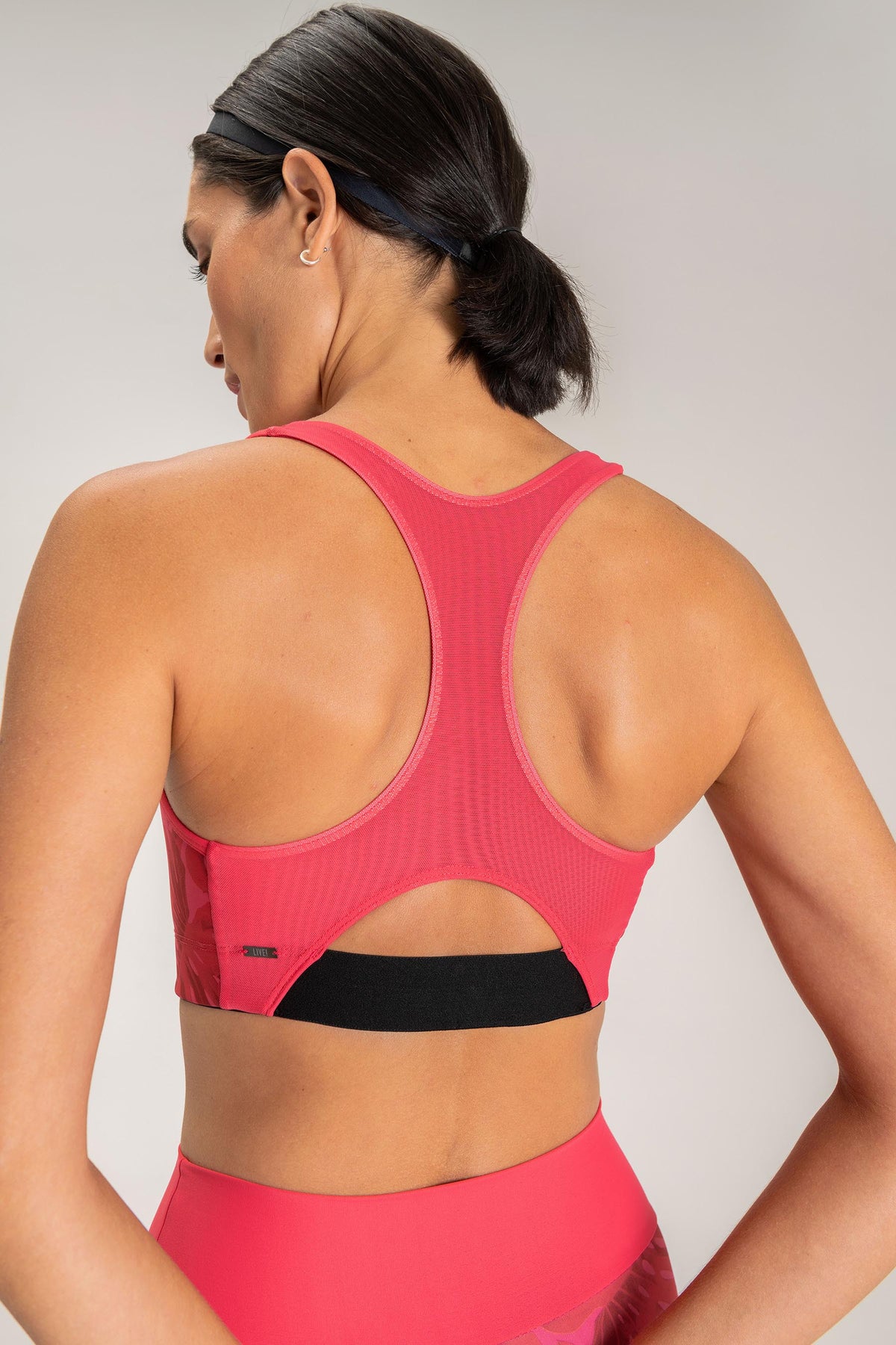 Leafy Mid Sports Bra