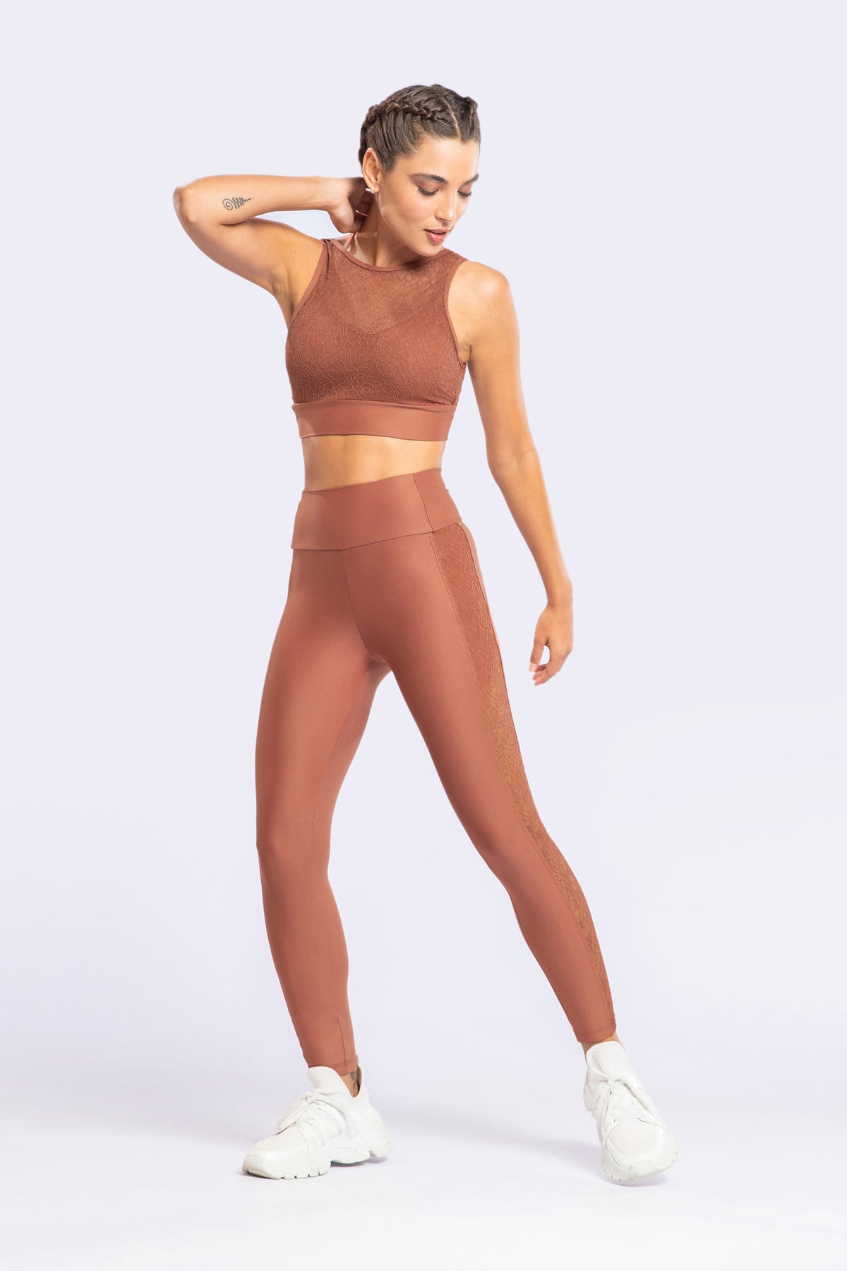 Mesh Brallet Legging