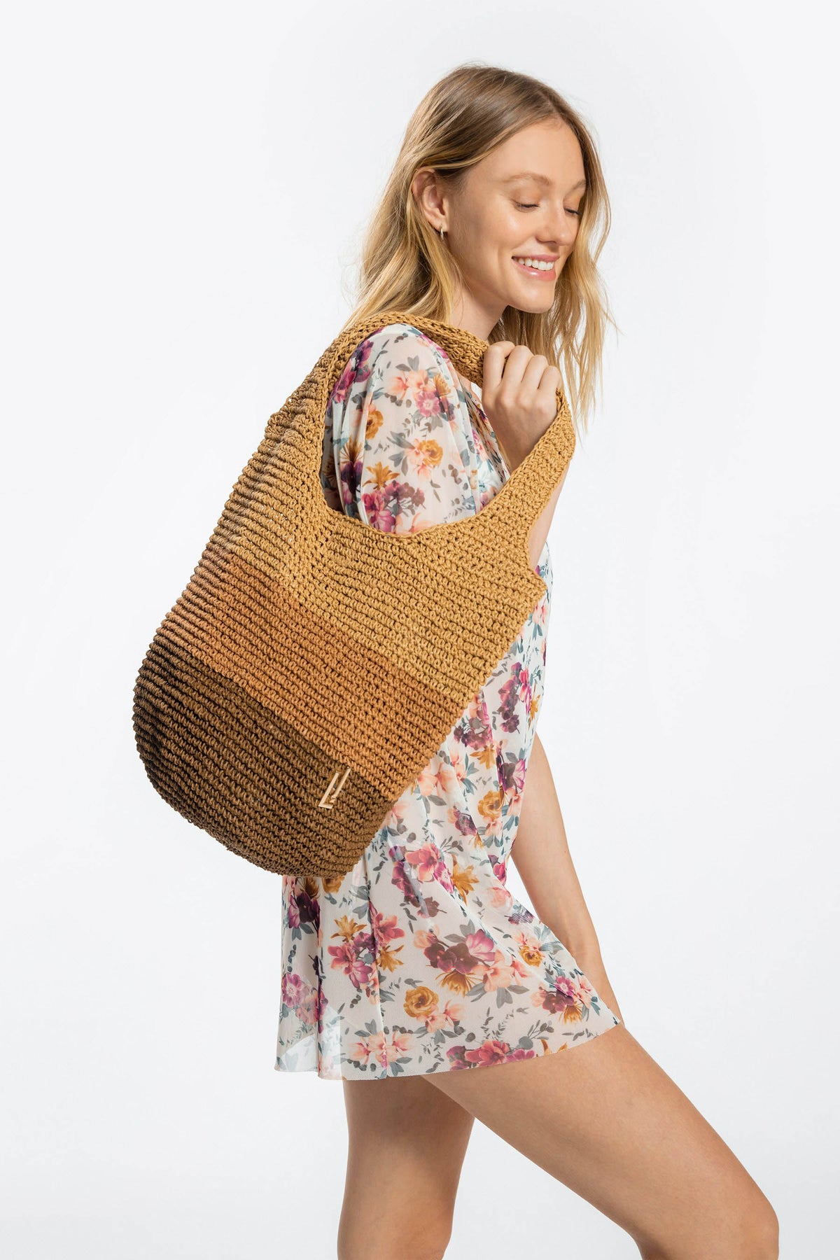 Tropical Straw Mix Bag