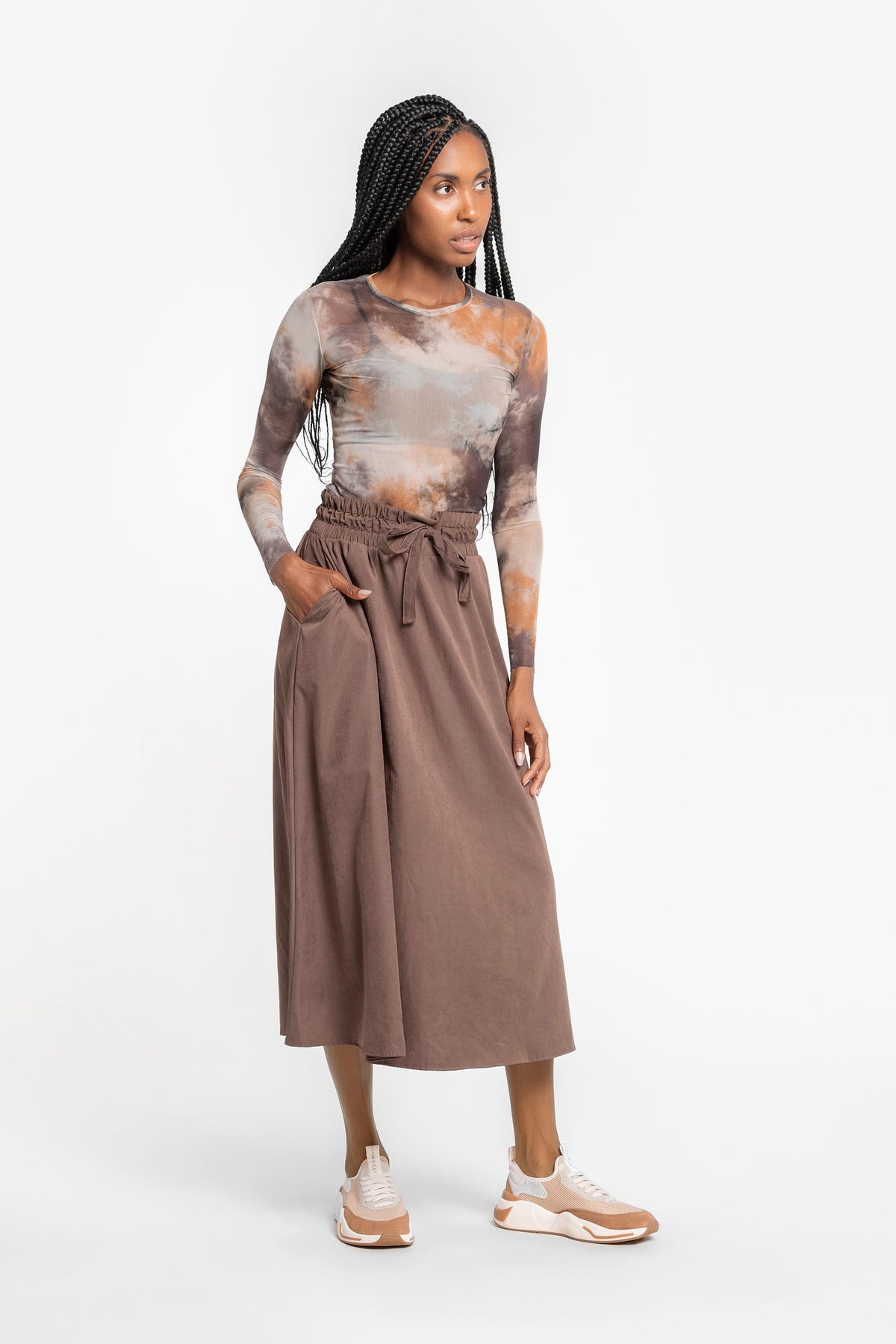 Urban Style Midi Skirt